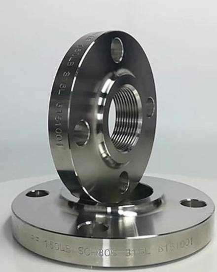 SS  Threaded Flanges